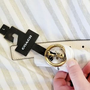 NWT Coach Horse And Carriage Belt, 25mm, L